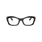 Dolce & Gabbana Bold Black Eyeglasses (DG 3420), front view