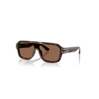Dolce & Gabbana Pilot Brown Sunglasses (DG 4507), angled side view
