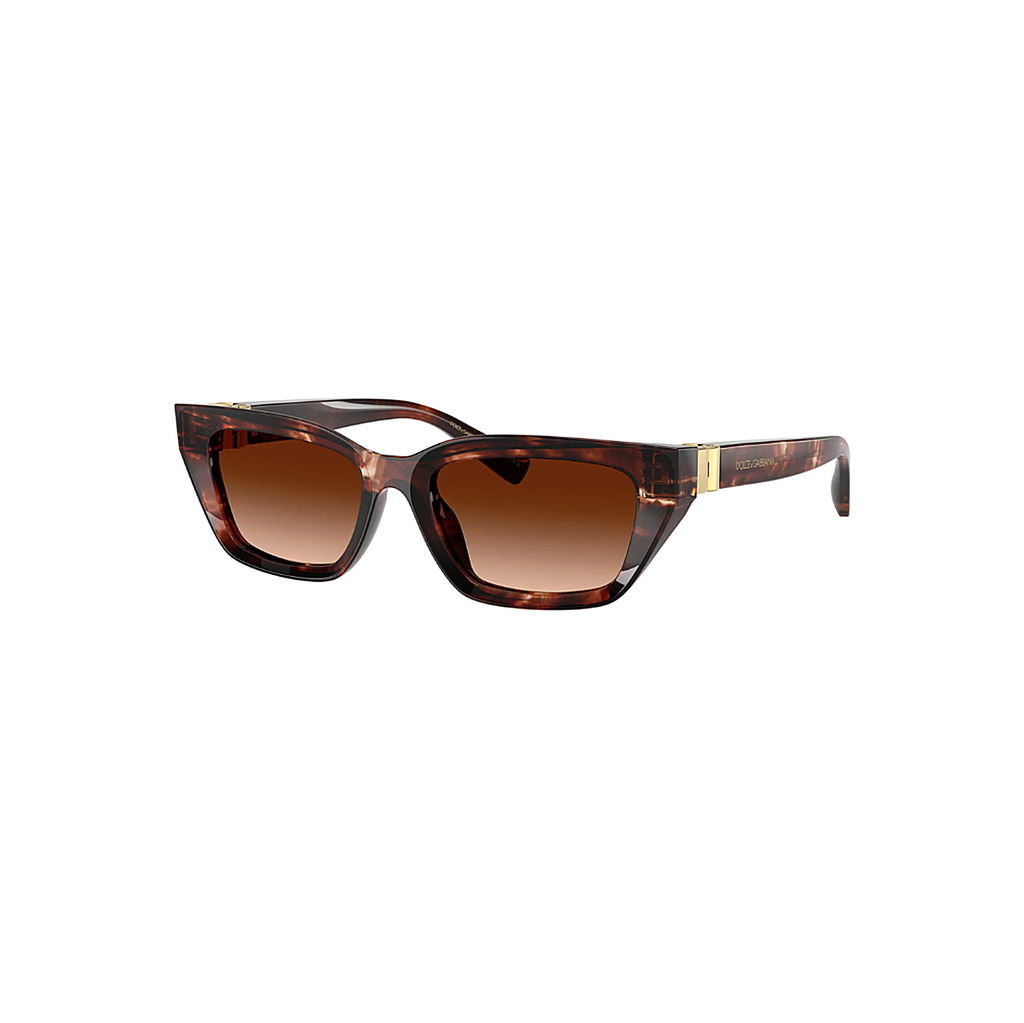 Dolce & Gabbana Havana Brown Sunglasses (DG 4532), angled side view
