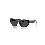 Dolce & Gabbana Cat Eye Black Sunglasses (DG 6207), angled side view