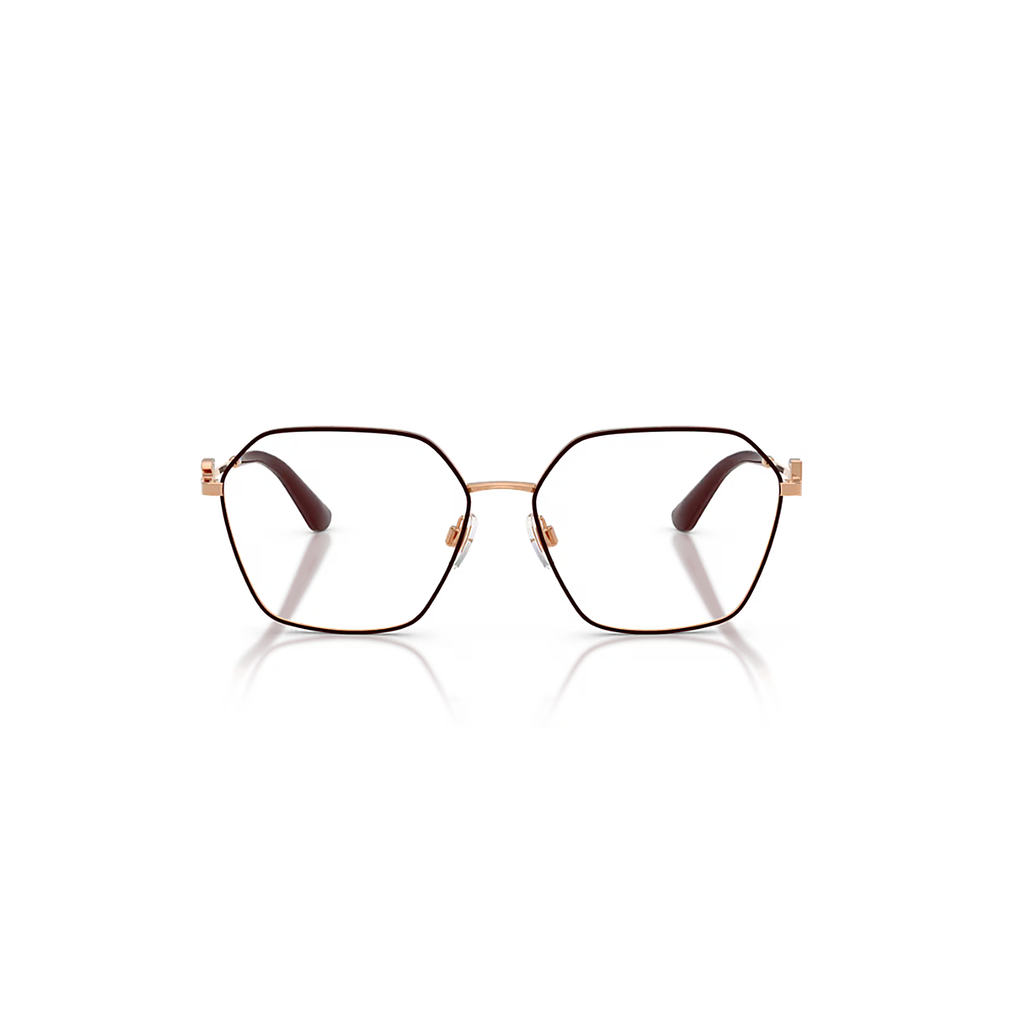 Dolce & Gabbana Rose Gold Eyeglasses (DG1366), front view