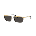 Dolce & Gabbana Black Gold Sunglasses (DG2327), angled side view