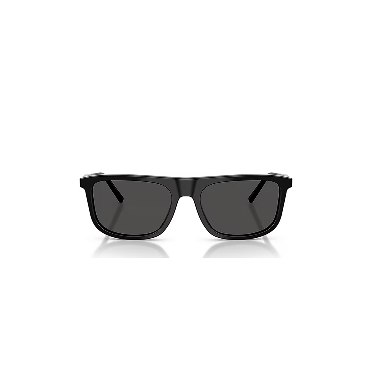 Dolce & Gabbana Rectangular Black Sunglasses (DG4542), front view