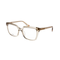 Furla Transparent Eyeglasses (VFU 641V), angled side view