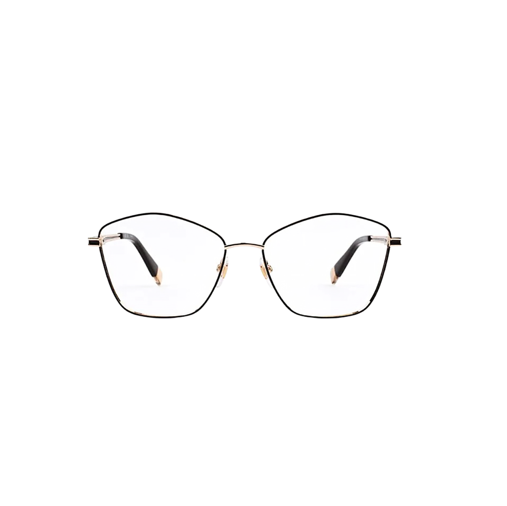 Furla Rose Gold Eyeglasses (VFU725), front view