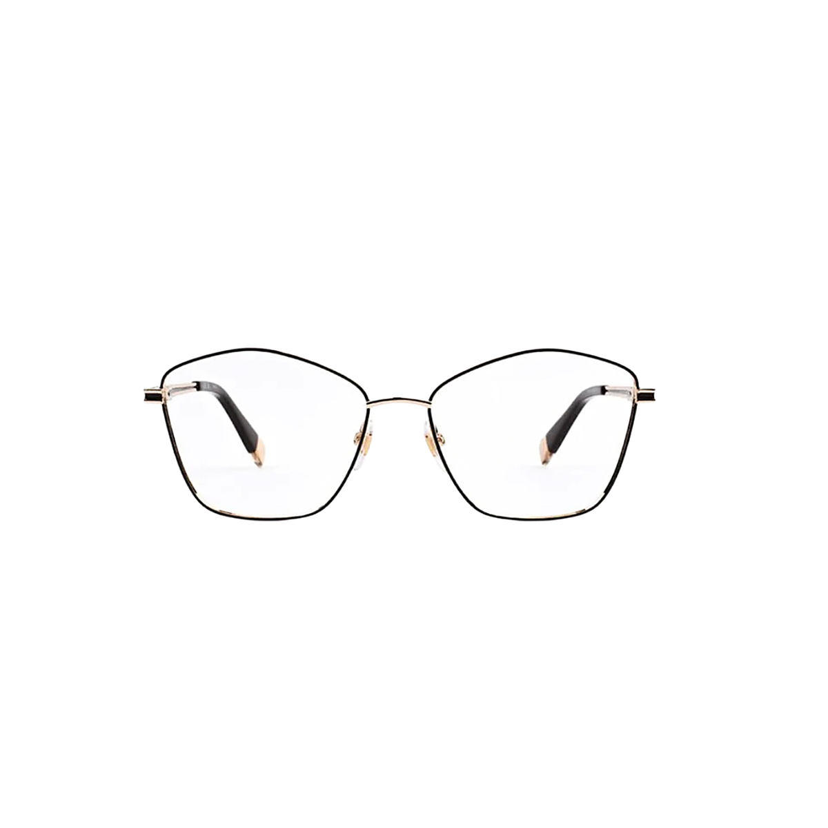 Furla Rose Gold Eyeglasses (VFU725), front view