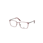 JOS Burgundy Eyeglasses (981051), angled side view