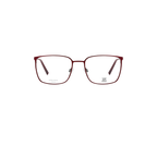 JOS Burgundy Eyeglasses (981051), front view