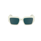 Karl Lagerfeld White Sunglasses (KL6166S), front view