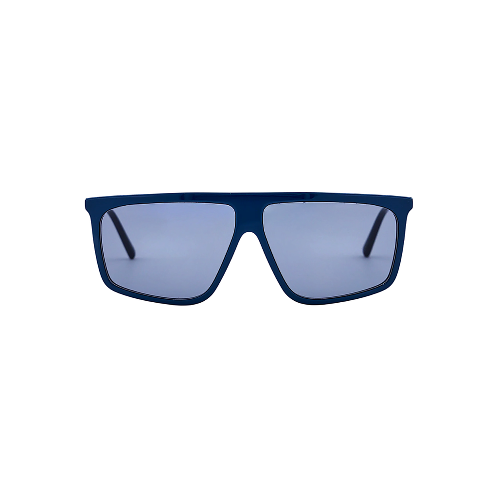 Karl Lagerfeld Shield Blue Sunglasses (KL6210S), front view