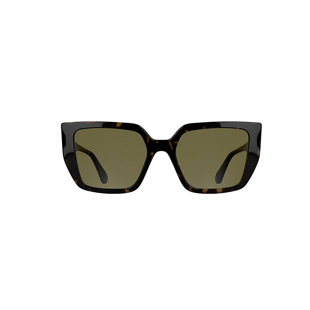 Karl Lagerfeld Tortoise Sunglasses (KL6221S Brown), front view