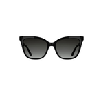 Karl Lagerfeld Square Black Sunglasses (KL6223S), front view
