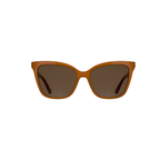 Karl Lagerfeld Amber Sunglasses (KL6223S Brown), front view