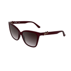 Karl Lagerfeld Red Sunglasses (KL6223S), angled side view