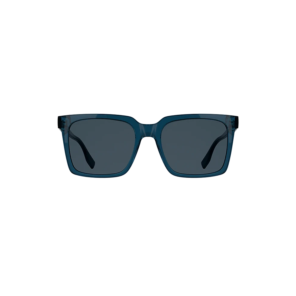Karl Lagerfeld Square Blue Sunglasses (KL6224S), front view
