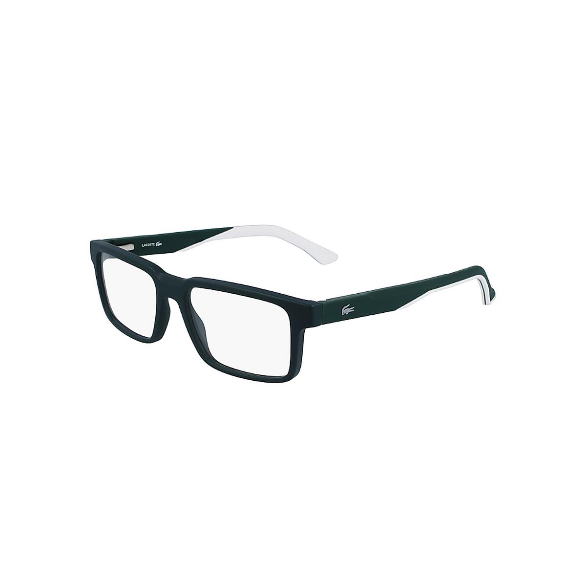 Lacoste Rectangular Eyeglasses (L2922 300), angled side view