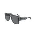 Lacoste Grey Sunglasses (L6056S), angled side view