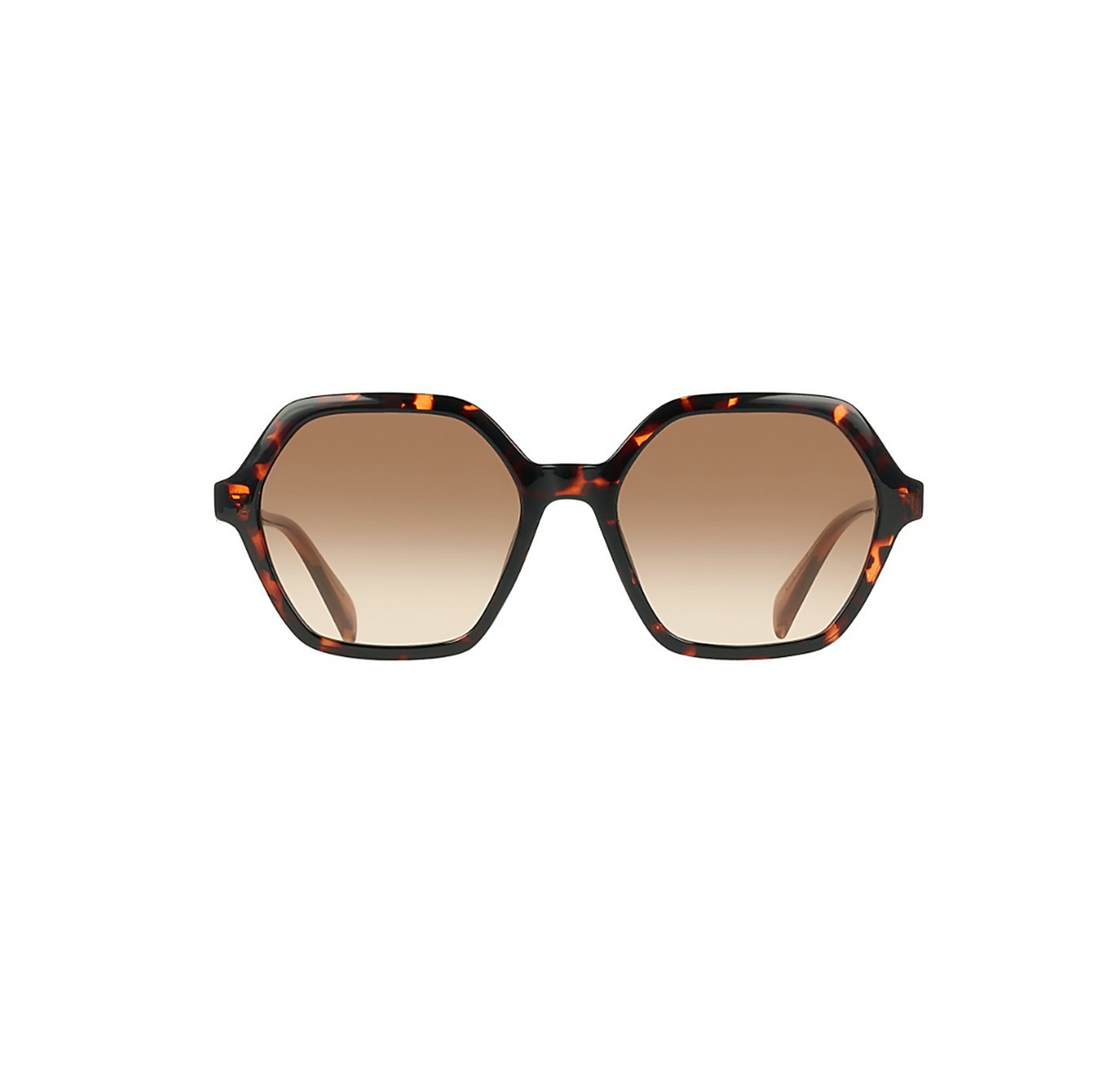 Liu Jo Hexagonal Brown Sunglasses (LJ823S), front view