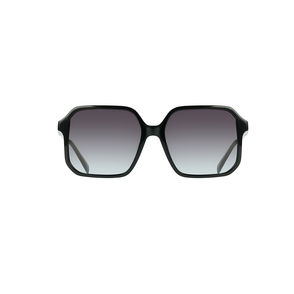 Liu Jo Square Black Sunglasses (LJ830S), front view