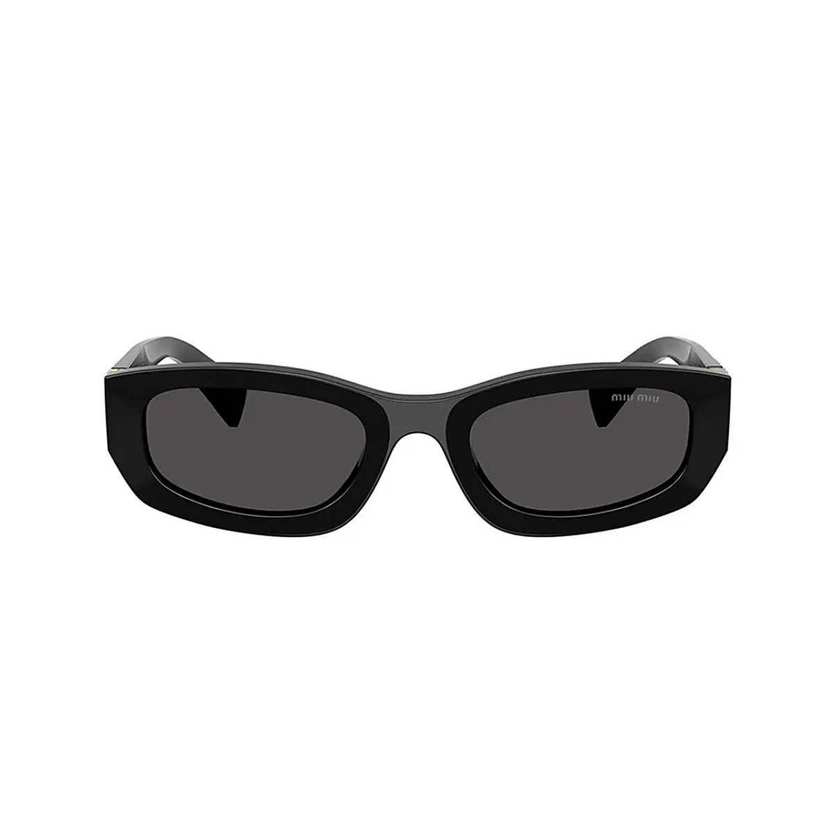 Miu Miu Bold Black Sunglasses (SMU B04), detail view