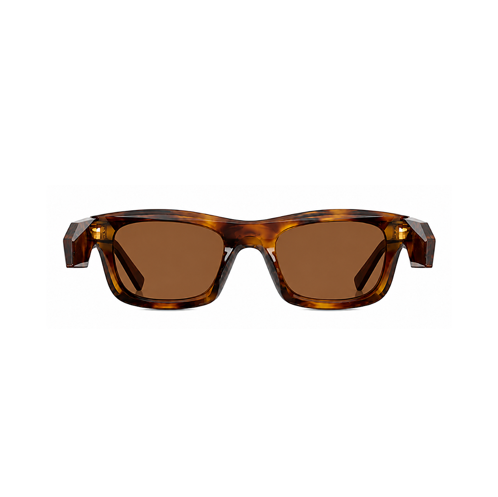 Miu Miu Rectangular Tiger Sunglasses (SMU B05), front view