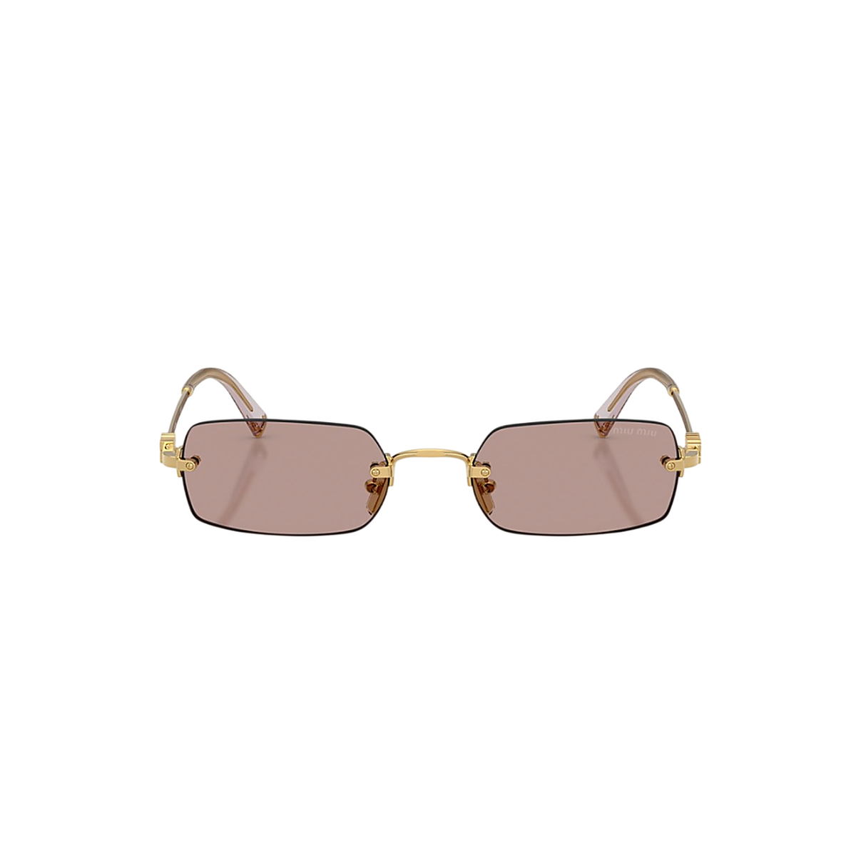 Miu Miu Red Sunglasses (SMU B50), detail view