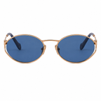 Miu Miu Blue Sunglasses (SMU B51), front view
