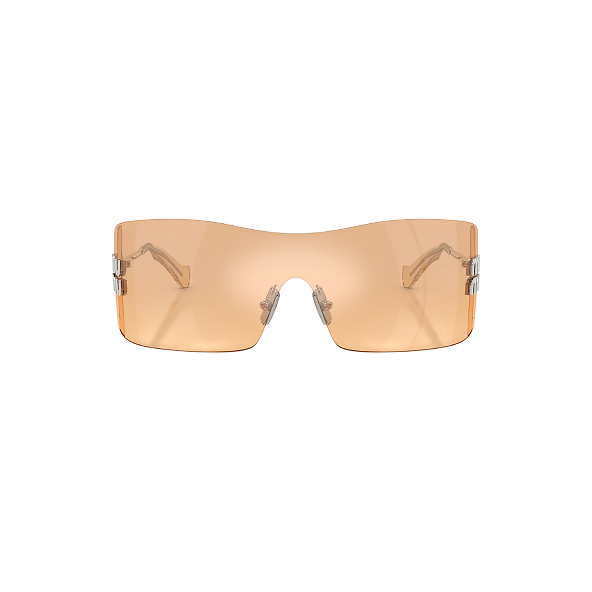 Miu Miu Shield Tiger Sunglasses (SMU B53), front view