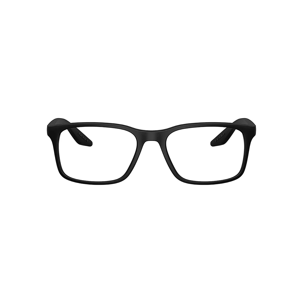 Prada Linea Rossa Black Eyeglasses (VPS 08R), front view