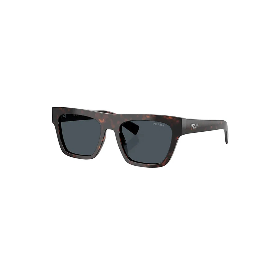 Prada Square Brown Sunglasses (SPR C03), angled side view