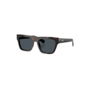 Prada Square Brown Sunglasses (SPR C03), angled side view