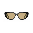 Prada Black Green Sunglasses (SPR D02), front view