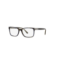 Prada Havana Eyeglasses (VPR 14W), angled side view
