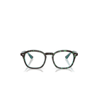 Ray-Ban Green Havana Eyeglasses (RB 5451), front view