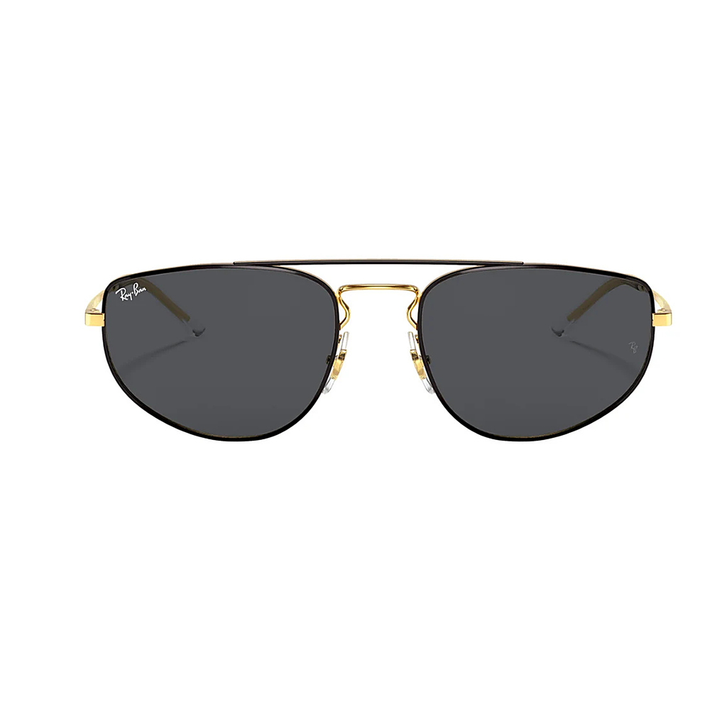 Ray-Ban Caravan Black Sunglasses (RB3668), front view
