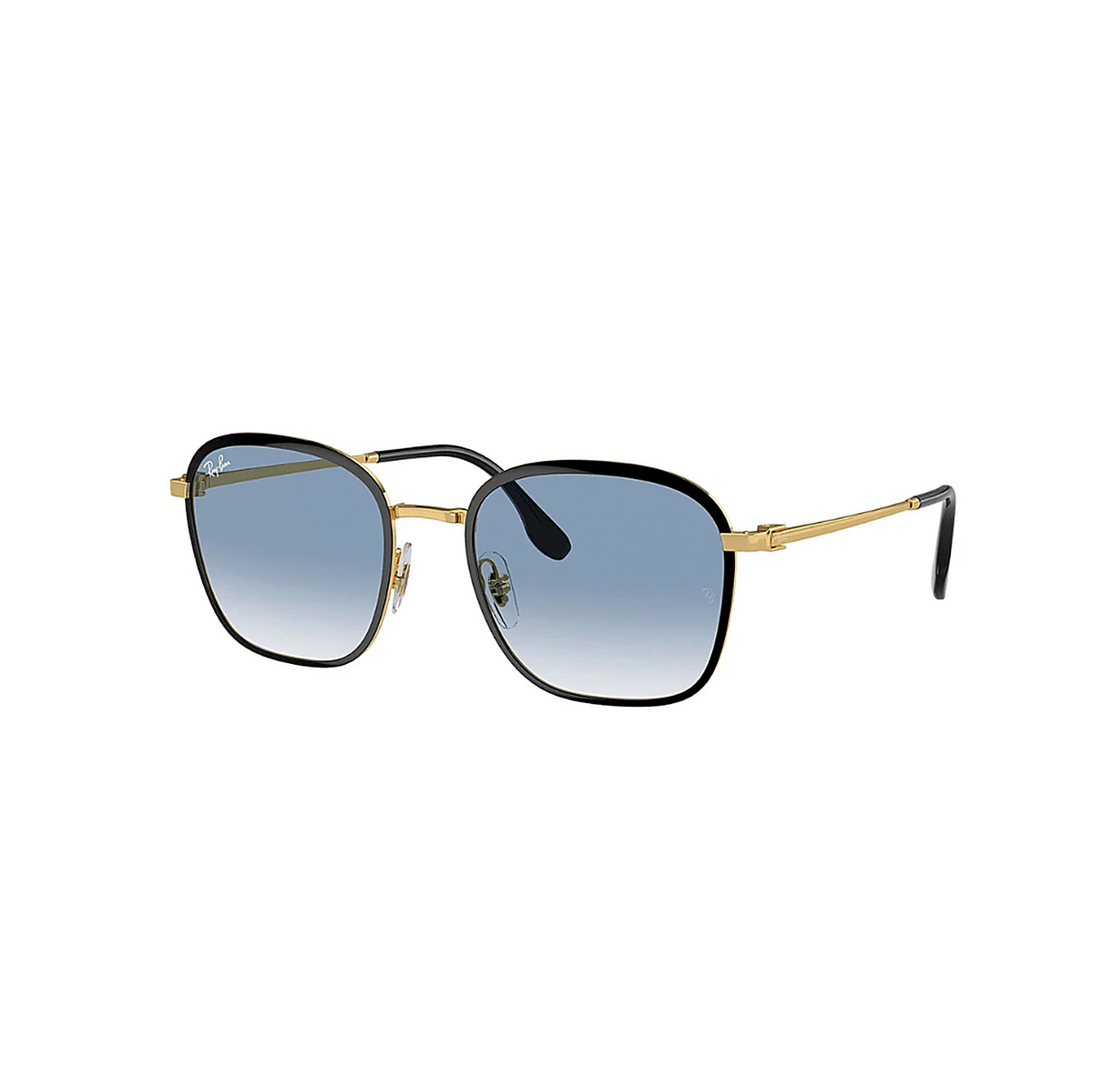 Ray-Ban Blue Sunglasses (RB3720), angled side view