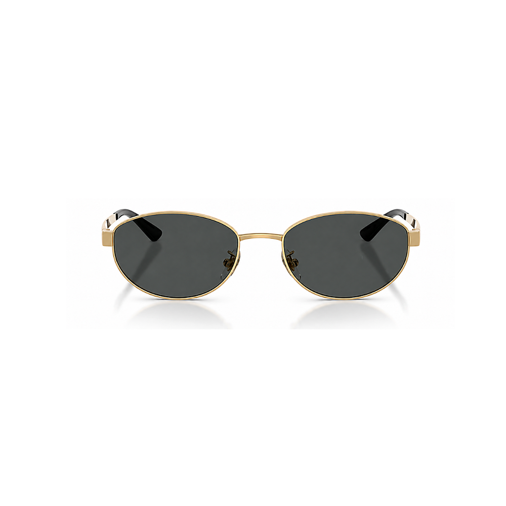 Ray-Ban Black Gold Sunglasses (RB3774), front view