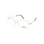 Silhouette Gold Eyeglasses (4549 75 3530), angled side view