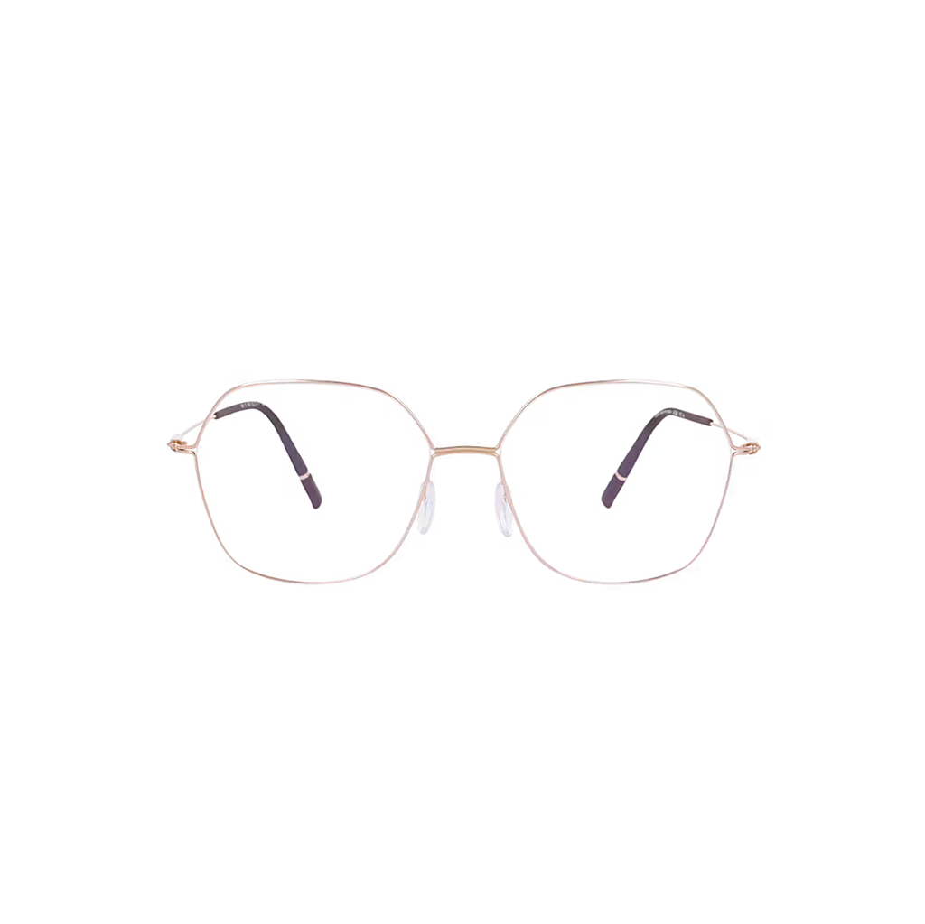 Silhouette Gold Eyeglasses (4549 75 3530), front view