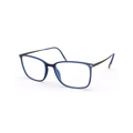 Silhouette Blue Eyeglasses (SPX 2932 75 5060), angled side view