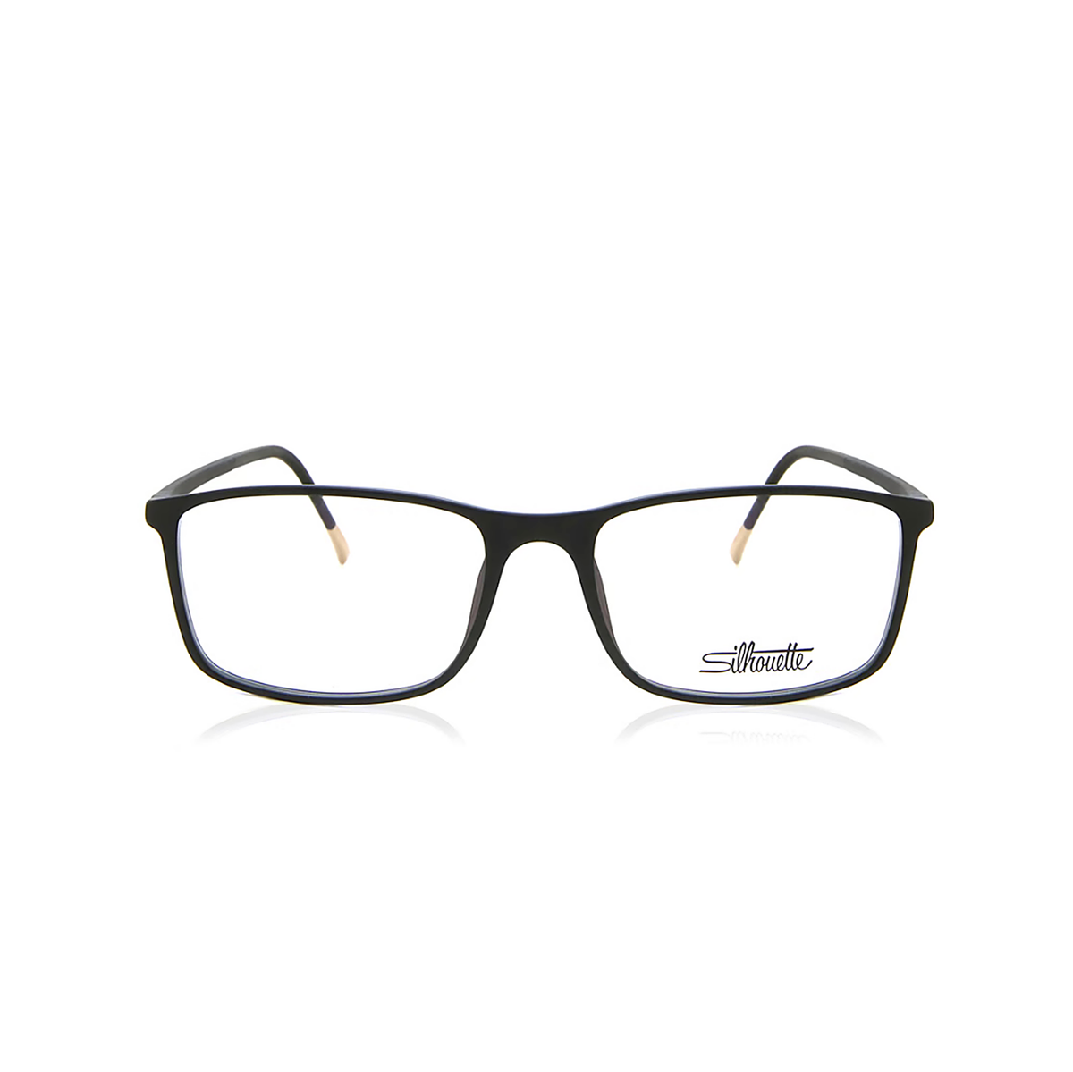 Silhouette Rectangular Eyeglasses (SPX 2934 75 9030), front view