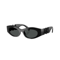 Versace Bold Black Sunglasses (4480-U), angled side view
