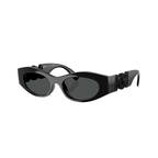 Versace Bold Black Sunglasses (4480-U), angled side view