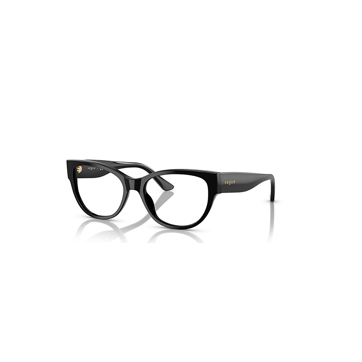 Vogue Eyewear Cat Eye Eyeglasses (VO 5604 W44), angled side view