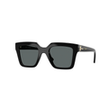Vogue Eyewear Square Black Sunglasses (VO5690S), angled side view