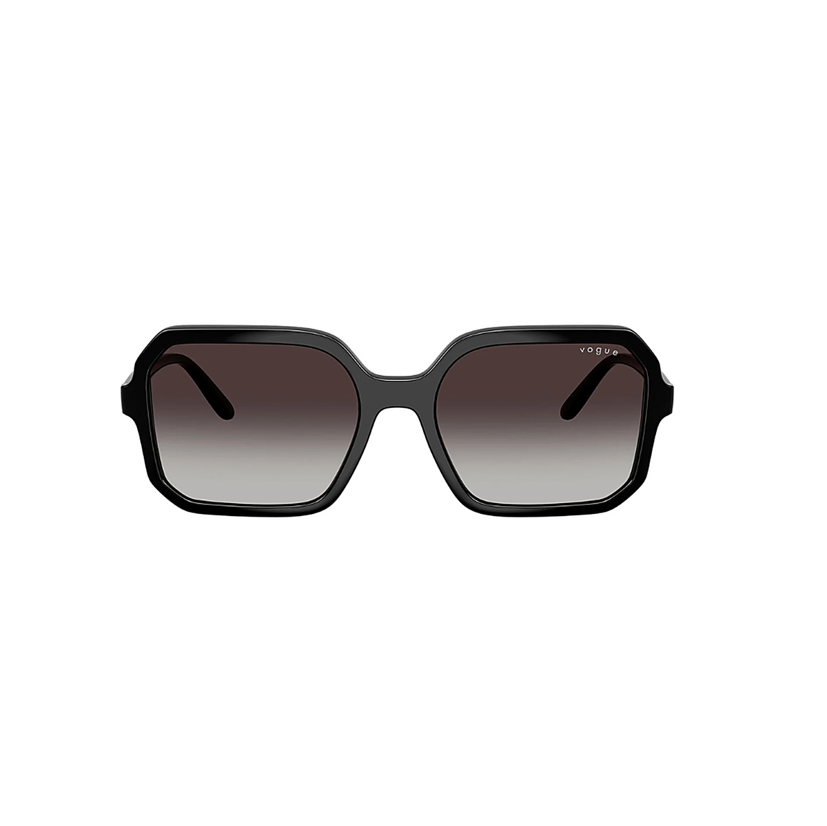 Vogue Eyewear Hexagonal Black Sunglasses (VO5696S), front view